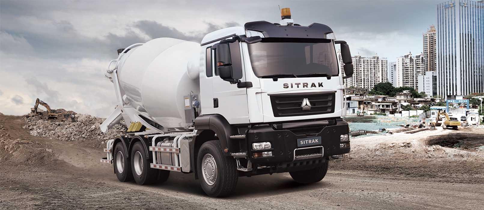 Автобетоносмеситель SITRAK C7H — Sinotruk Sitrak